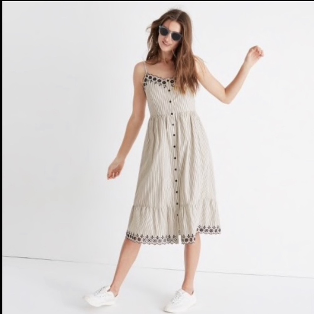 Madewell Jardín Midi Dress